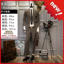 日本购高档男装店无头橱窗全身假人1