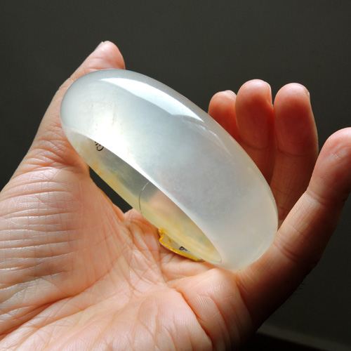 【蓝翔翡翠】内径52mm缅甸水沫子/水沫玉/手镯编号1360