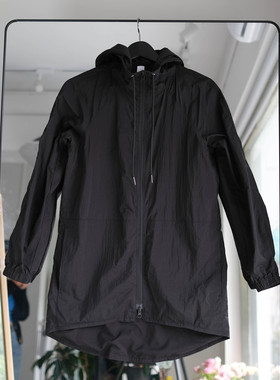 断码清 孤品老款枫叶国三防面料风雨衣粉色/黑色