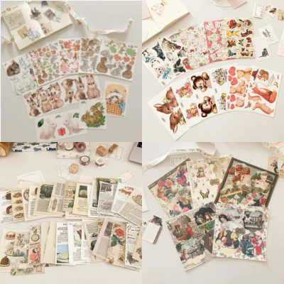 韩国popofactory可爱动物封口贴