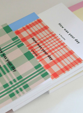 韩国Malgrecela万年历日记本周计划月计划日程记事本6个月手账本