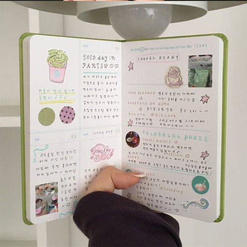 韩国TrustMyVibe6个月周计划本