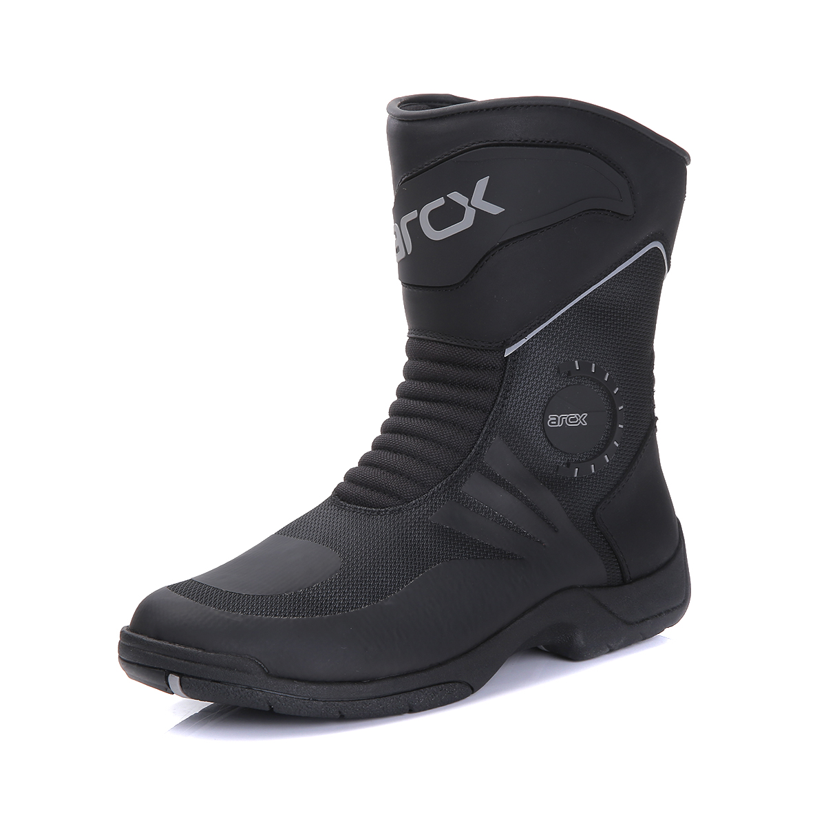 ARCX雅酷士男摩托车骑行靴秋夏牛皮公路拉力机车鞋防水款芏子
