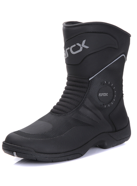 ARCX雅酷士男摩托车骑行靴秋夏牛皮公路拉力机车鞋防水款芏子