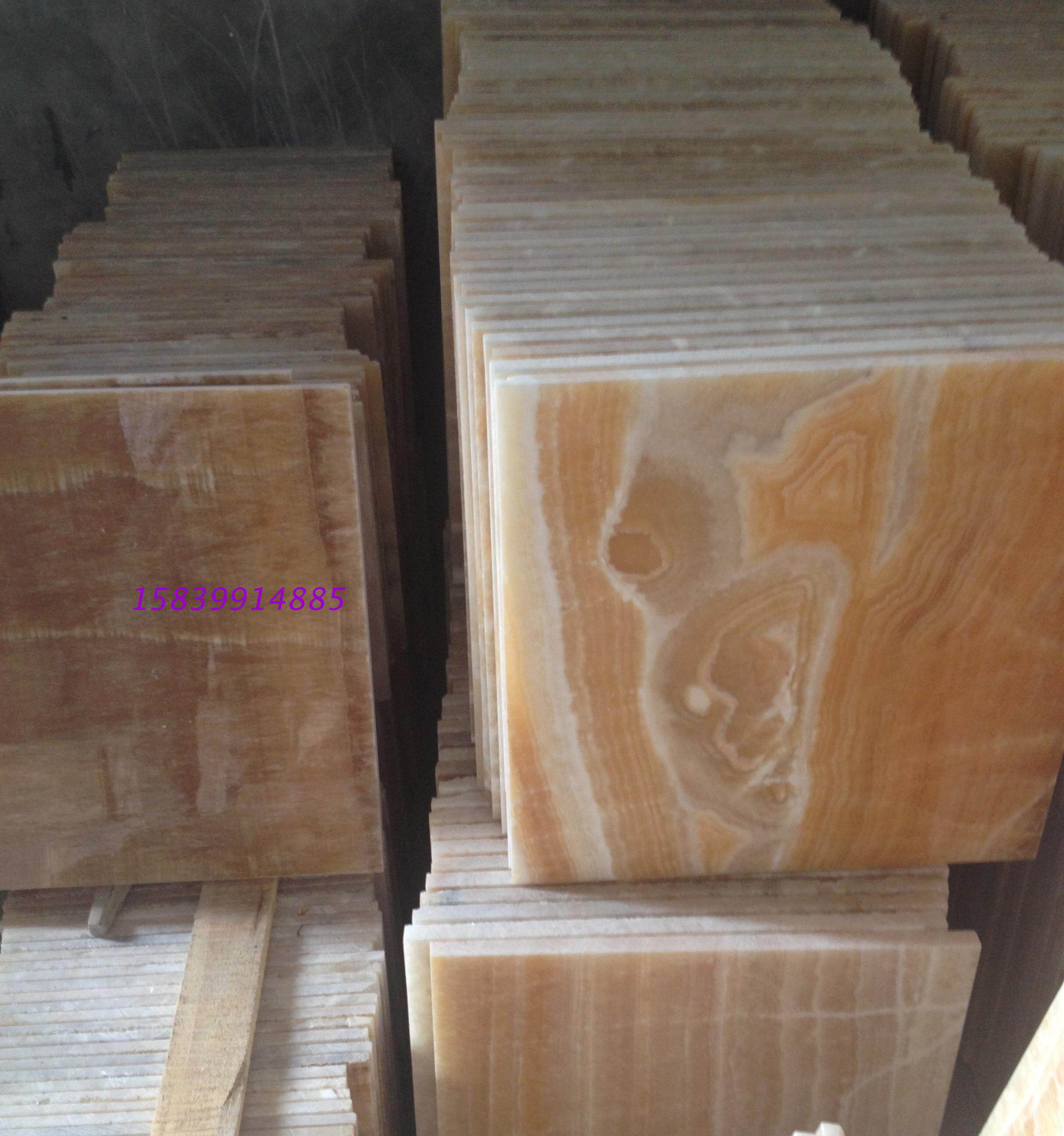 厂价直销天然大理石米黄玉规格板材汗蒸房地砖专用材质180元/平米