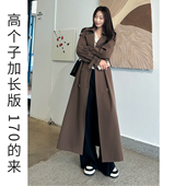 巨好看风衣2026正流行高个子加长款 高端大气上档次女外套气质休闲