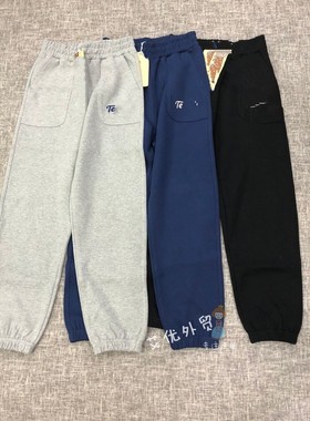 卡通熊～宽松卫裤外贸韩版休闲裤2025秋原单束口裤女士长裤 学生