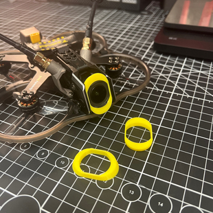 穿越机O4Pro天空端保护套 镜头保护壳DJI O4AirUnitPro保护垫 FPV