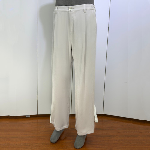 row风冰川银男士三醋时装长裤