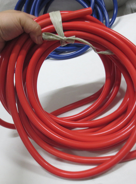 3*13mm双色乳胶管 30130渔枪皮筋 4倍拉伸 高弹力耐用乳胶管