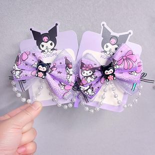 儿童发夹头花甜美可爱库洛米皇冠小马宝莉夹子宝宝头饰洛丽塔发饰