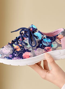 Tt&Mm/汤姆斯低帮女鞋复古厚度增高帆布鞋夏季薄款轻便布鞋女潮鞋
