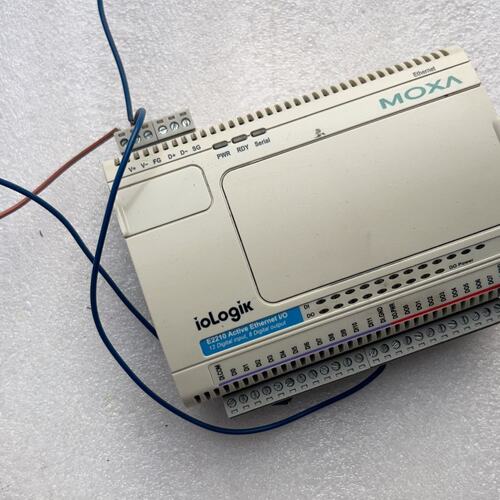 议价出拆机摩莎控制器一台，型号ioLogik E2210，成色如