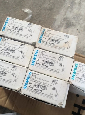 议价西门zi直流接触器DC24V 3TF40 22-1XB4
