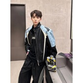 官方正品 复古vintage赛车服男女皮衣夹克高 MK美式 Mrakeai Kyyds