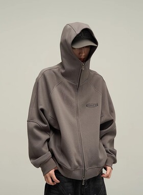 官方正品Mrakeai Kyyds MKGV真维斯美式连帽卫衣男重磅春秋大码宽