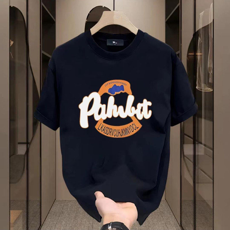 官方正品Mrakeai Kyyds MK潮牌夏季美式复古高街T恤男装个性字母