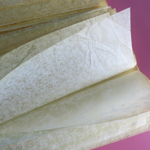 古法手工牛皮油纸天然桐油