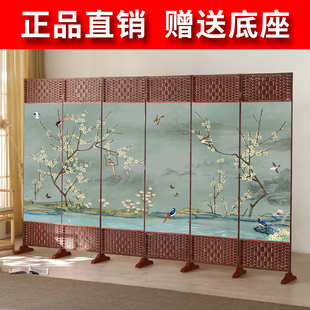 简易屏风折叠移动隔断墙卧室遮挡家用客厅现代简约办公室平风帘