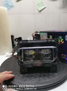 小牛FX风速大灯邕友手作FXT/FXpro/sport直上电调双直射透镜大灯