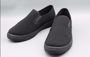 3515强人87布鞋 垫休闲套脚布鞋 低帮黑色新78式 亚麻鞋 单布鞋 3520