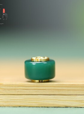 天然玛瑙扁圆桶珠12*8mm孔2.5mm