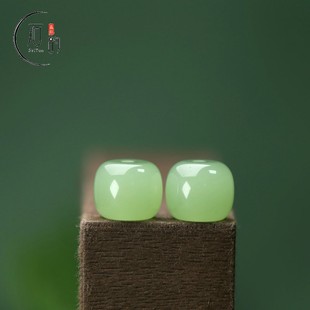 11mmDIY手串手链配饰B11 B12 9mm 天然雪巴琉璃晴水老型珠10