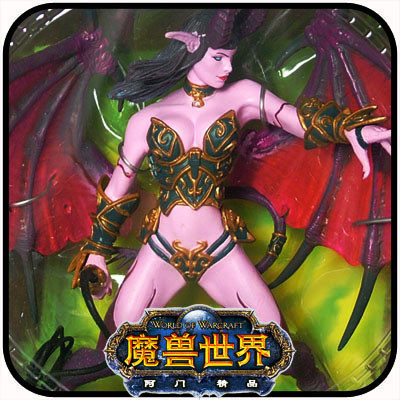 阿门wowdc4魅魔女王手办