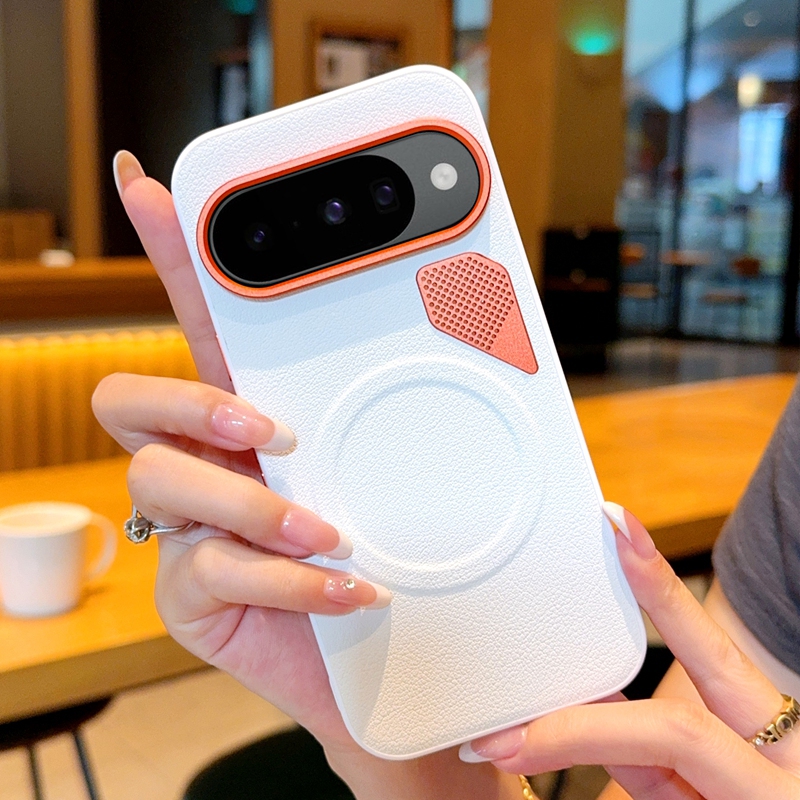 适用Google Pixel10手机壳新款磁吸全包防摔硅胶磨砂谷歌Pixel10ProXL素皮保护套网红ins风散热男女款高级感