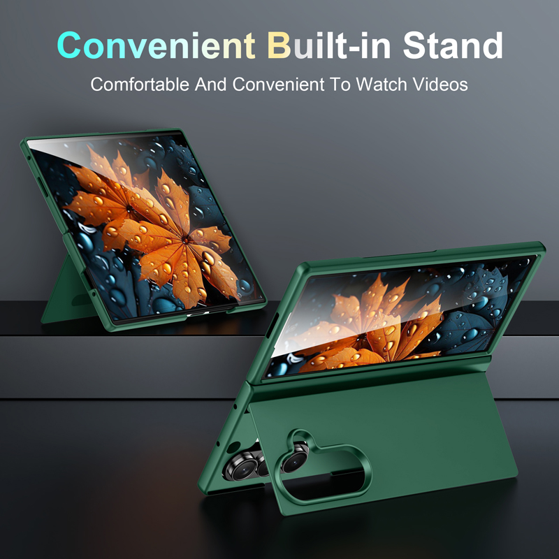 三星zfold7手机壳新款折叠屏全包防摔外壳个性创意zfold6保护套磨砂简约超薄硅胶ins风网红带支架男女韩国W26