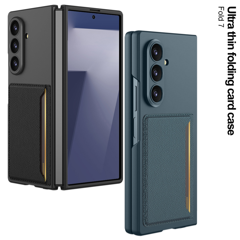三星zfold7手机壳折叠屏新款磁吸磨砂超薄全包防摔Galaxy ZFold7保护套壳膜一体外壳网红简约男士女款带卡包