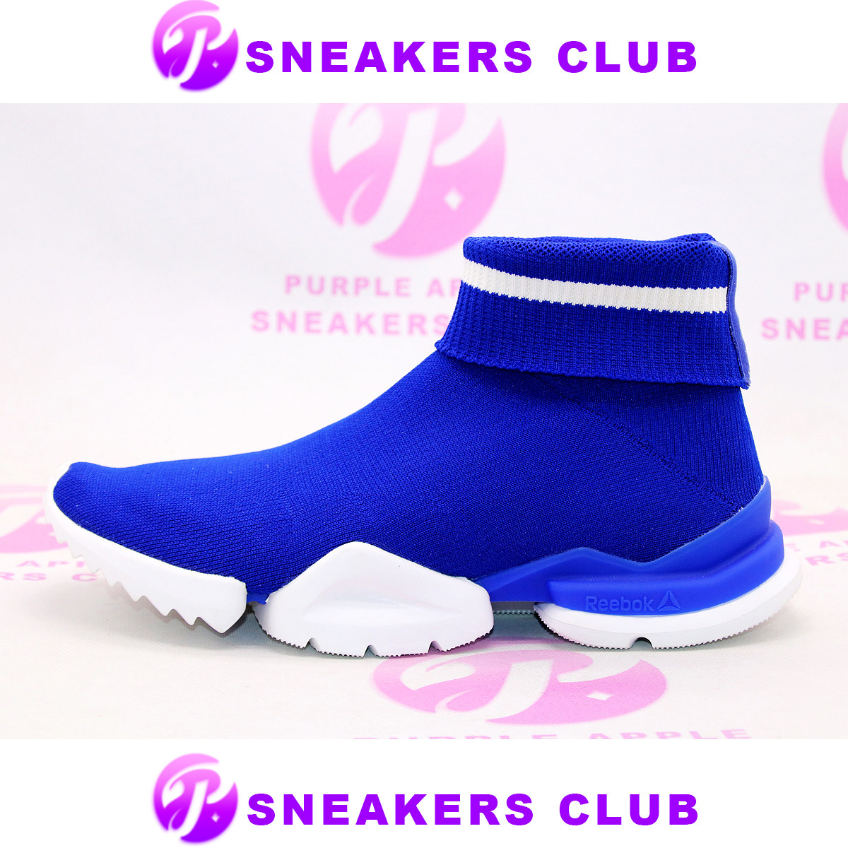 Reebok Sock Run_R 宝石蓝 袜套跑鞋 CN4589