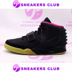 Nike Air Yeezy 2 Nrg Solar Red Coconut 2 Black Pink Kanye 508214-006