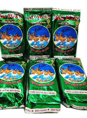 越南花茶danh tra BAO NGAN马花茶70g花草农桑茶Tra sam dua绿袋