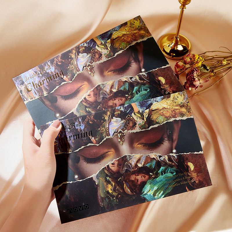 屈臣氏新款40色眼影盘彩妆盘全套化妆师专用大地色一盘多用艺考小