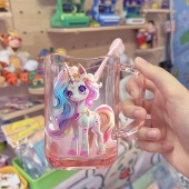 小马宝莉儿童漱口杯卡通刷牙杯家用宝宝塑料洗漱杯子女孩可爱牙缸