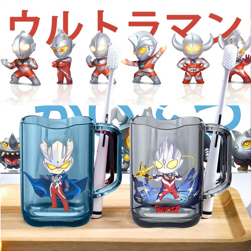 奥特曼卡通刷牙洗漱杯子漱口杯家用儿童可爱学生男女孩牙刷牙缸