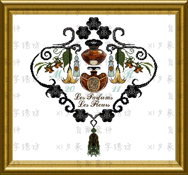 CD大堡欧美风格大堡花园十字绣