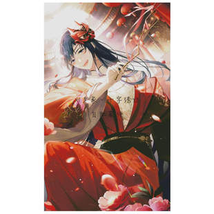 苏黎·流霞醉海 定制 花月良宵 DMC十字绣自配套件 法国正品