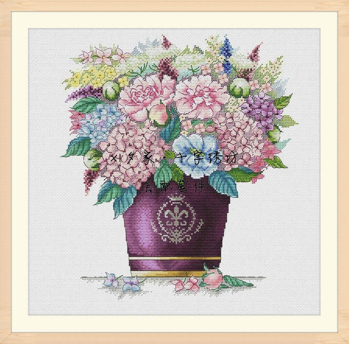 进口图纸法国正品十字绣自DMC