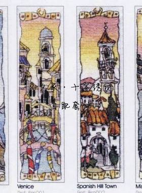 Micheal Powell-Bookmark  书签 *法国DMC十字绣自配套件