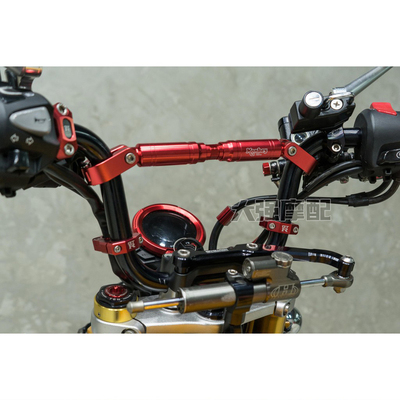 适用于  MONKEY125 CT125  DAX125 GROM MSX125 伸缩可调手把衡杆