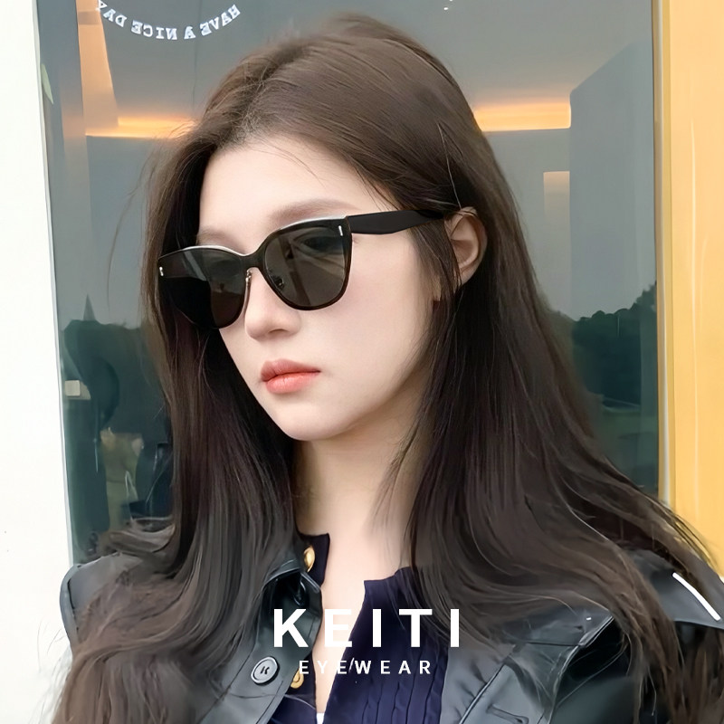 【全镜面工艺设计款】2025新款高级猫眼墨镜户外防紫外线太阳眼镜