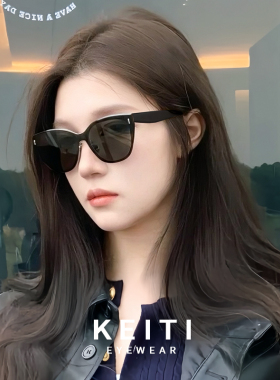 【全镜面工艺设计款】2025新款高级猫眼墨镜户外防紫外线太阳眼镜