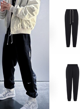 NIKE耐克男子针织毛圈速干运动休闲束脚宽松卫裤长裤 FZ0225-010