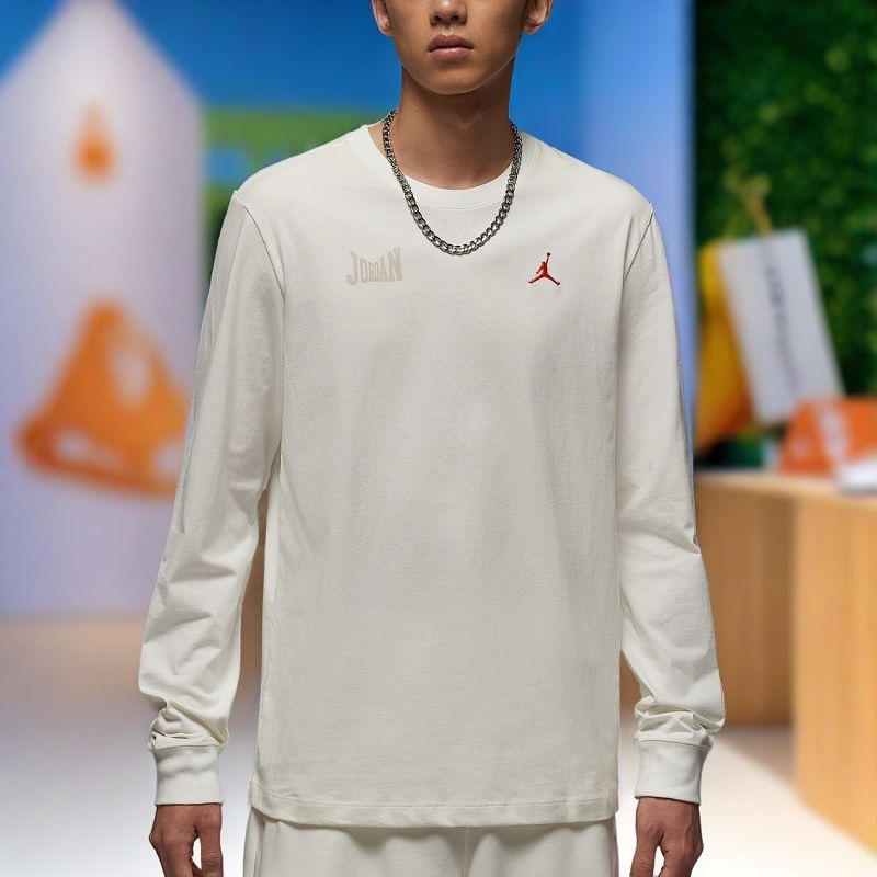 JORDAN春秋薄款纯棉长袖T恤