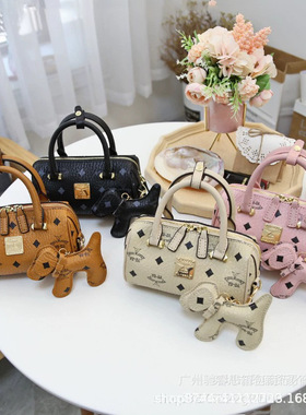 迷你波士顿女包时尚手提包单肩斜挎包枕头包通勤M包百搭简约