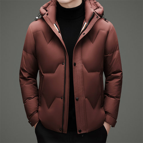 2025冬季男士加厚保暖羽绒服