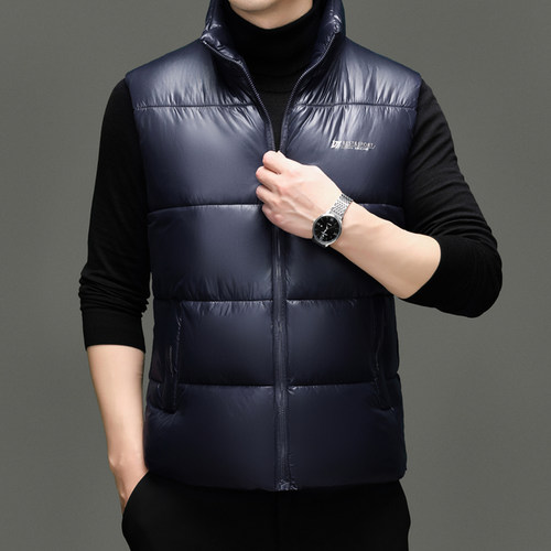 2025秋冬男士加厚保暖棉马甲