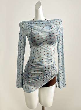 泰式独特泳衣女2025新款小胸聚拢分体高级感海边泡温泉罩衫三件套